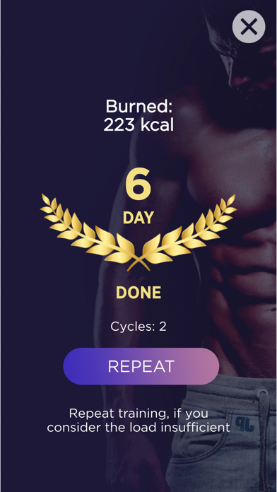 Home Workout for Men - 30 Days screenshot 4