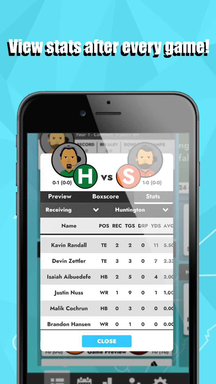 College Football Dynasty Sim