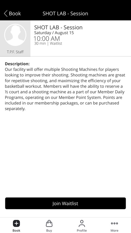 The Practice Facility