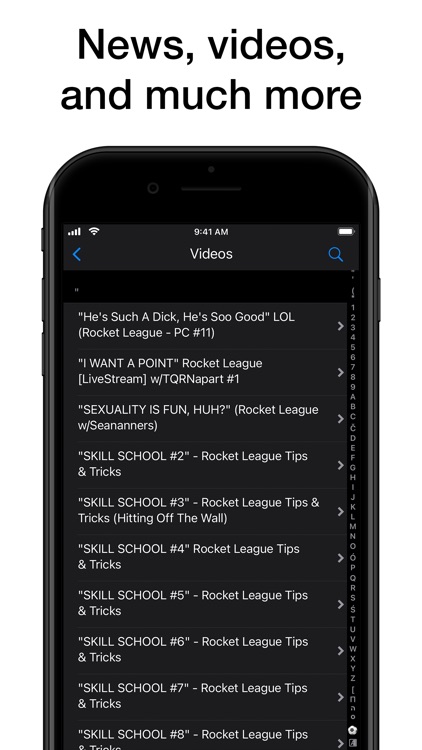 Pocket Wiki for Rocket League screenshot-9