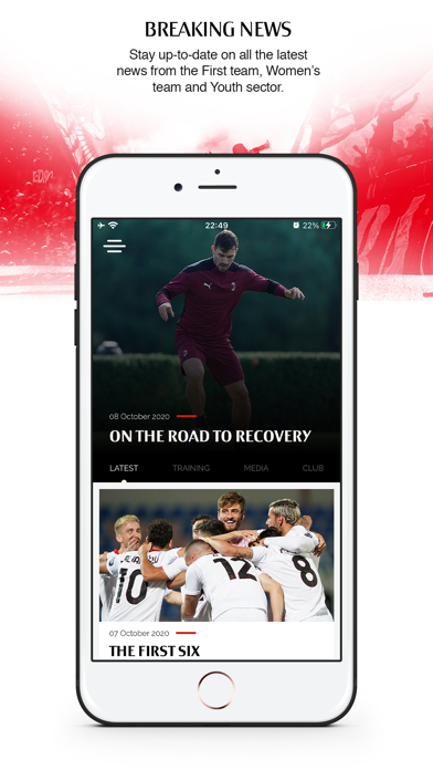 AC Milan Official App screenshot 3