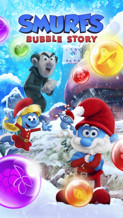 Smurfs Bubble Shooter Game screenshot-5