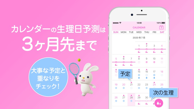 ソフィガール 生理管理や周期予測 screenshot-4