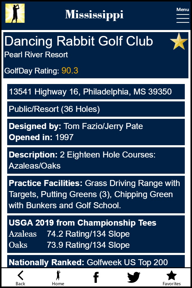 GolfDay Mississippi screenshot 4