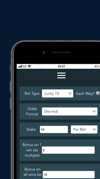 WhichBookie Bet Calculator