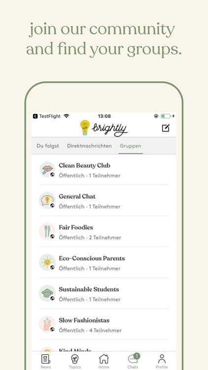 Brightly: Eco Community