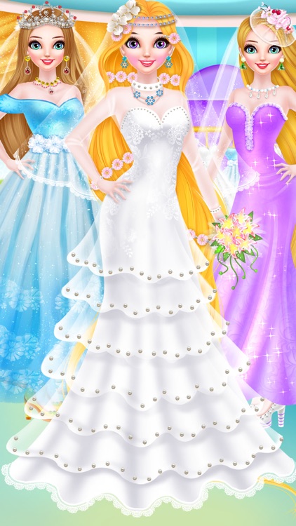 Long Hair Princess Wedding screenshot-3