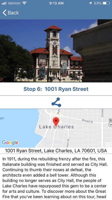 How to cancel & delete Lake Charles Historic Tour from iphone & ipad 4