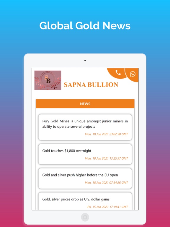 Sapna Bullion screenshot 2