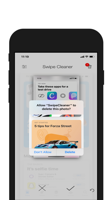 SwipeCleaner screenshot 4