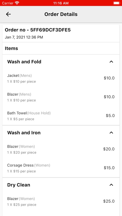 WashApp Laundry screenshot-5