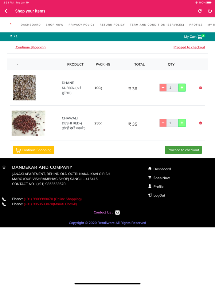 Dandekar And Company