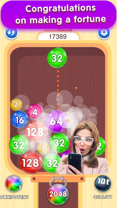 screenshot of Balls Crush-Merge Balls 4