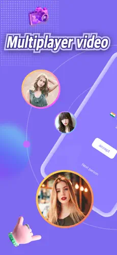 Screenshot 1 NiNi-App de Video Chat al Azar iphone