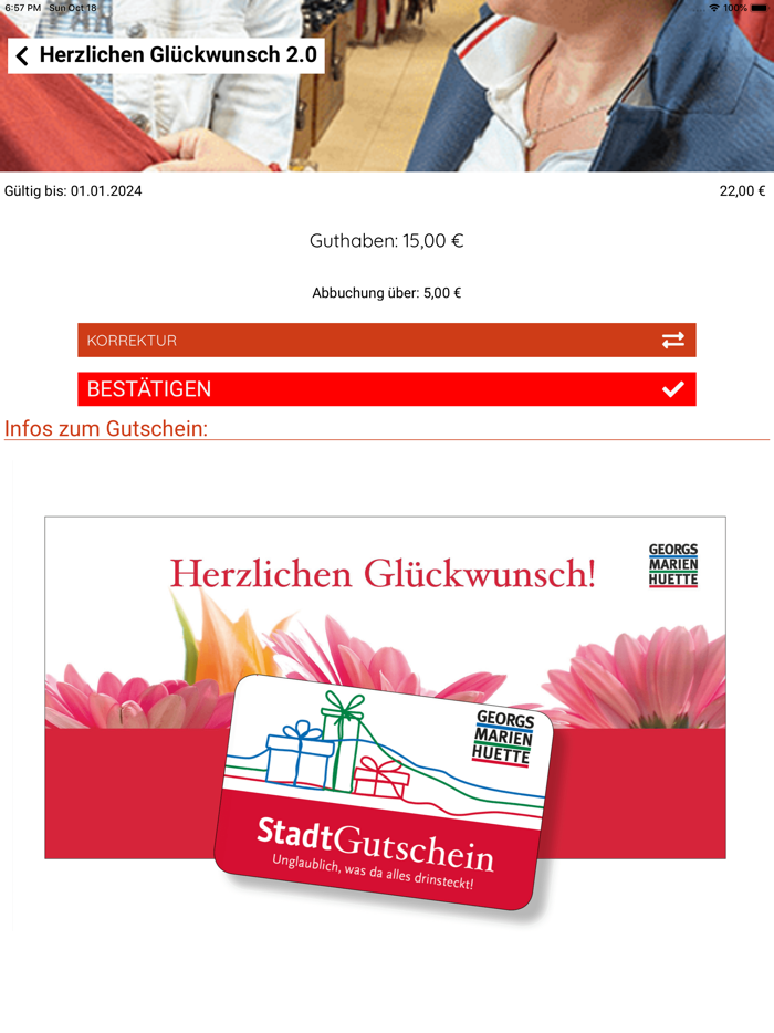 StadtGutschein GMHütte