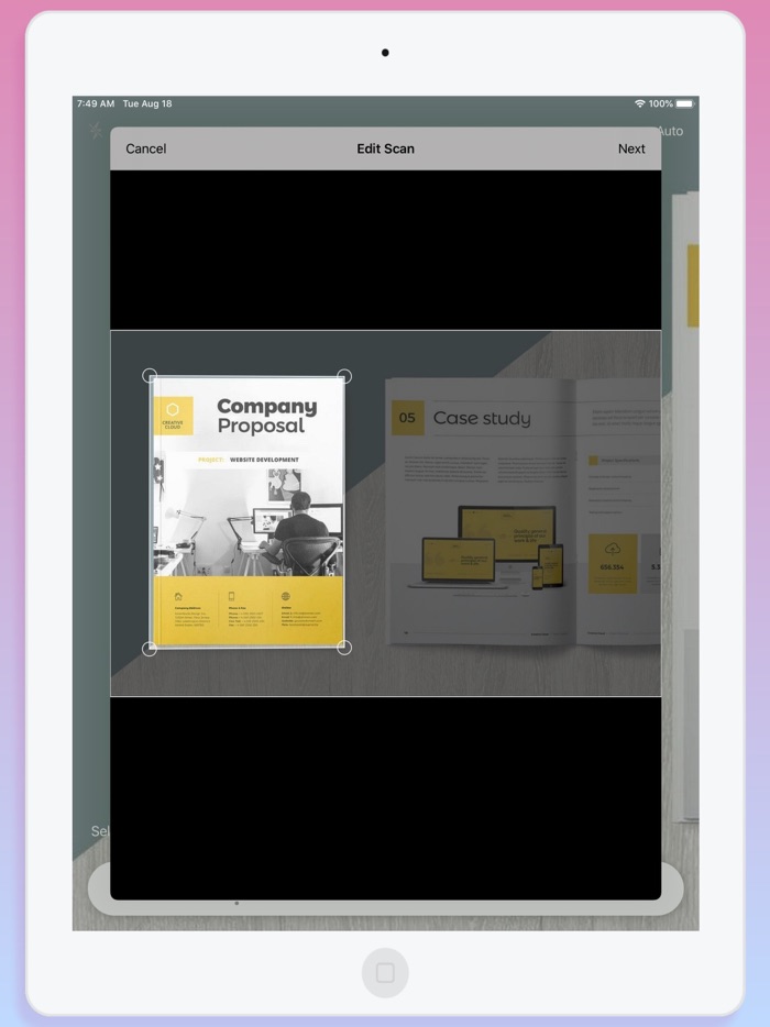 Doc scanner OCR Search