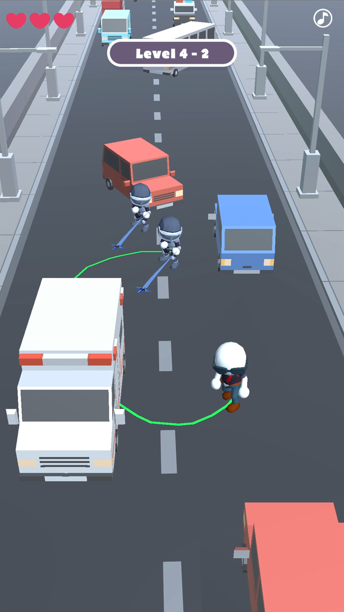 Dash Hero - Draw to attack