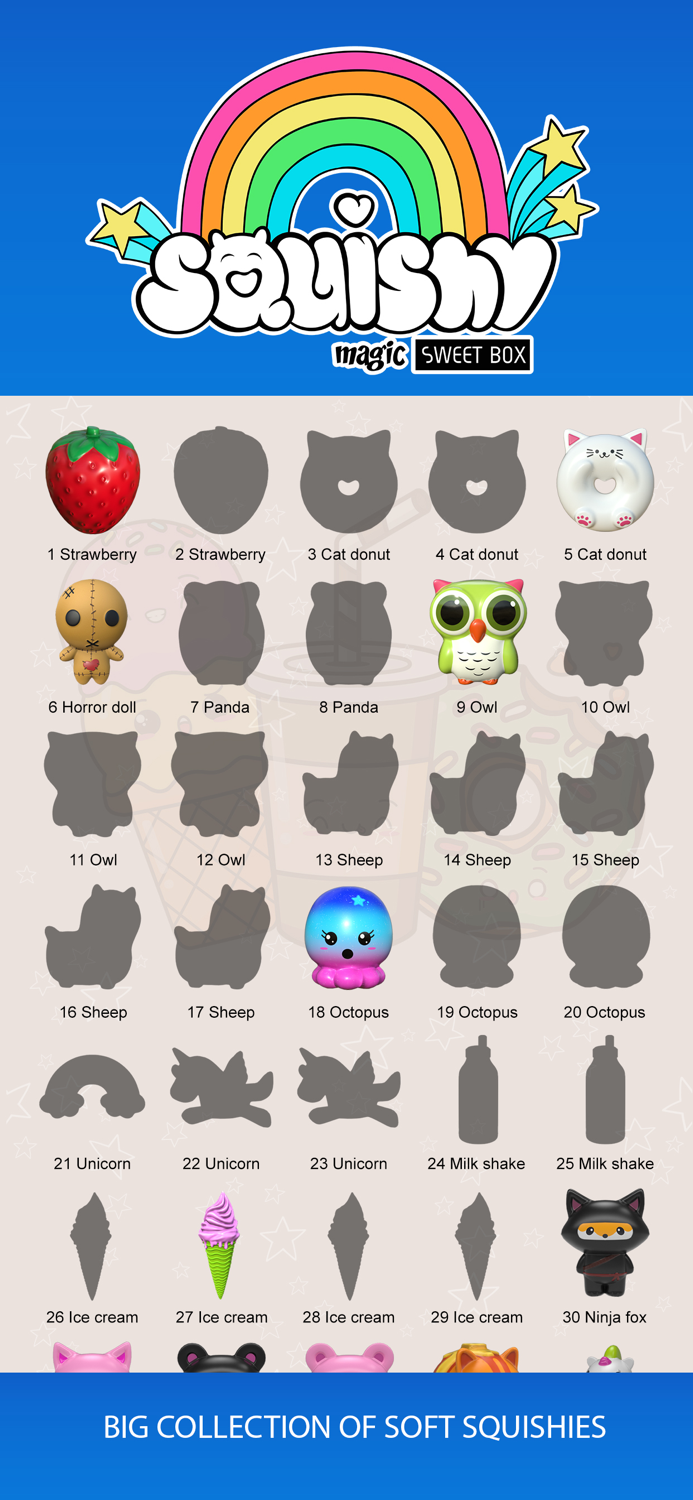 Squishy magic sweet box