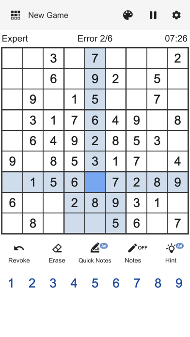 SudokuPuzzlePlus