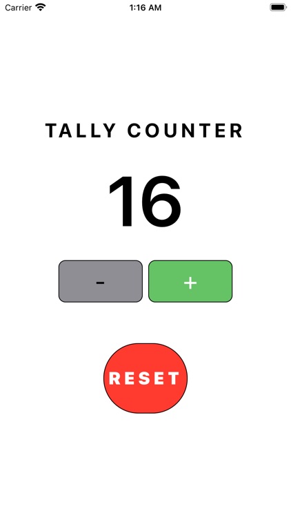 Tally Counter Simple