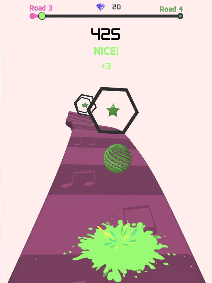 Fly  collect smile stars