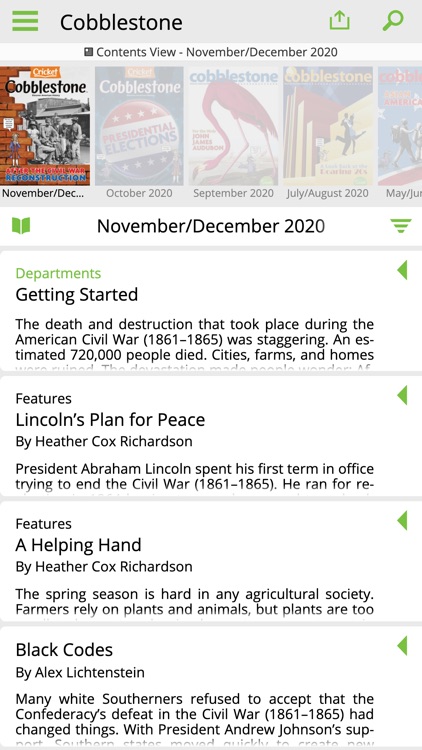 Cobblestone Mag: U.S. History screenshot-6