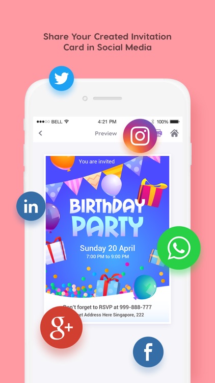 Invitation Card Maker - RSVP screenshot-6