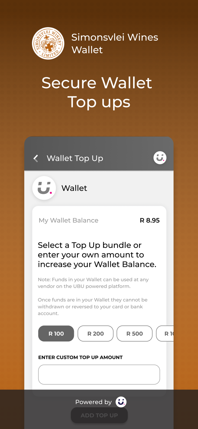 Simonsvlei Wines Wallet