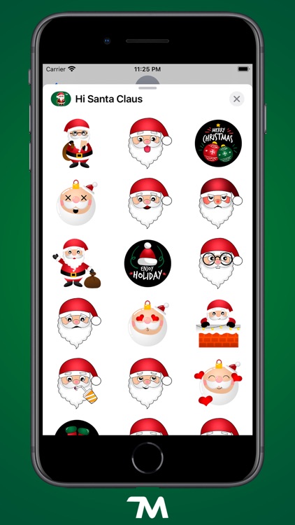 Hi Santa Claus Stickers screenshot-1