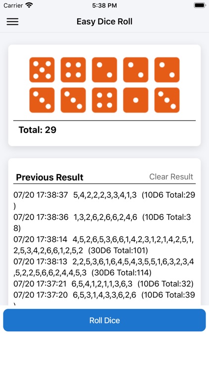 Easy Dice Roll screenshot-3