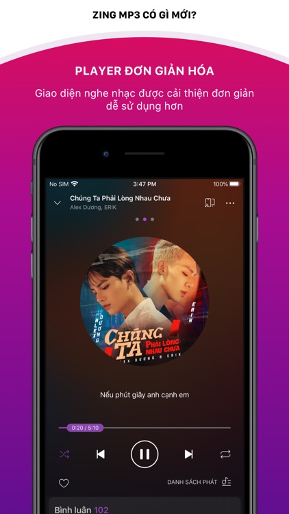 Zing MP3 - Đỉnh Cao Âm Nhạc screenshot-3