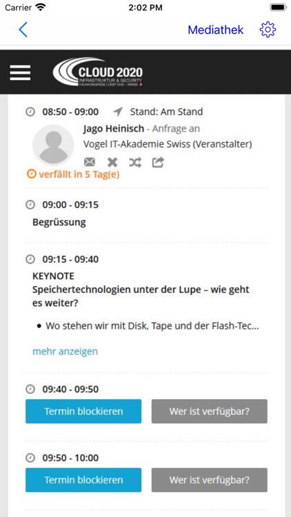 CLOUD DATA Days – Swiss screenshot-3