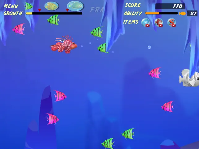 Screenshot 1 Ocean King :Big fish eat small iphone