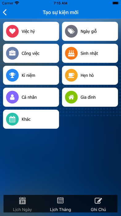 Lịch HTVC screenshot 2