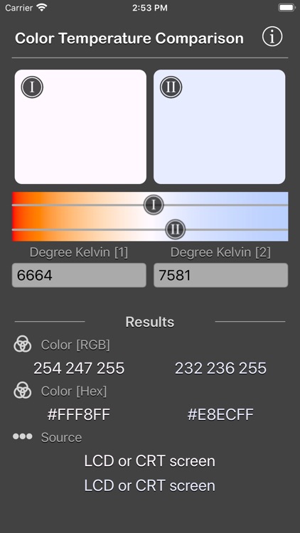 Color Temperature Comparison screenshot-9