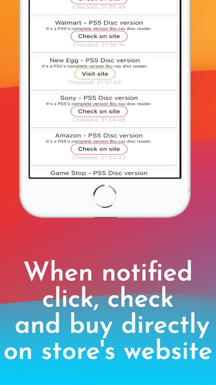 PS5 Stock Notifier Lite screenshot-3