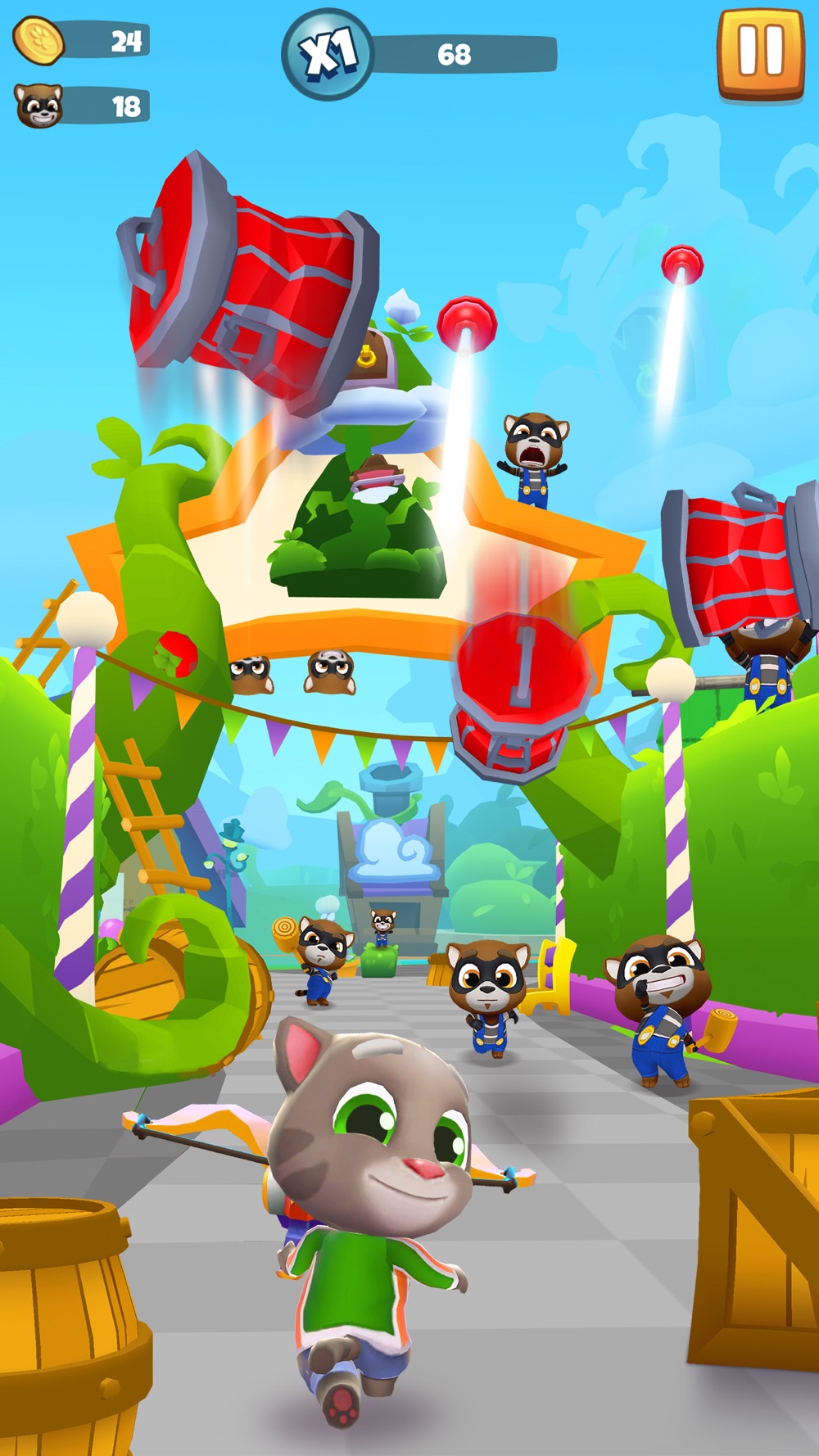 Talking tom blast