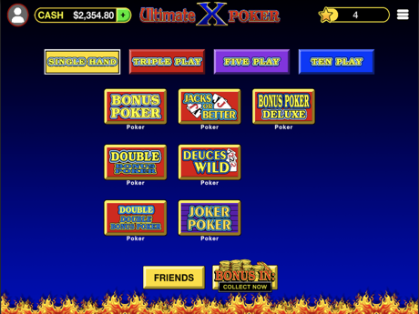 Cheats for Ultimate X Poker