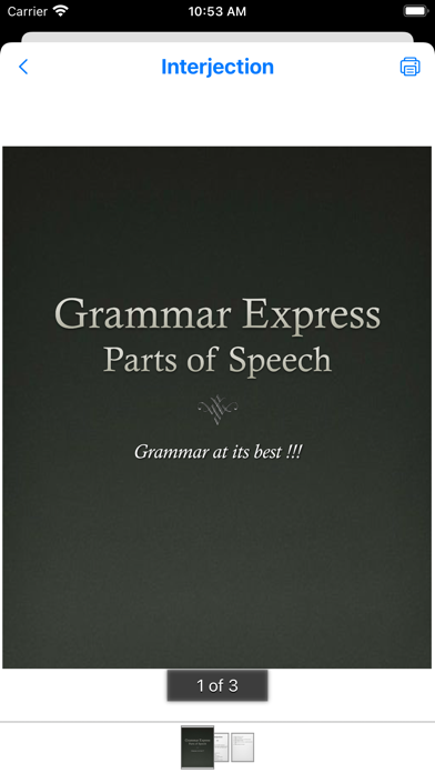 Grammar Express: Parts of Speech Screenshot 3