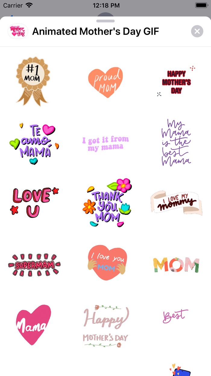 Animated Mothers Day GIF