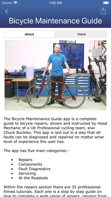 Bicycle Maintenance Guide screenshot-2