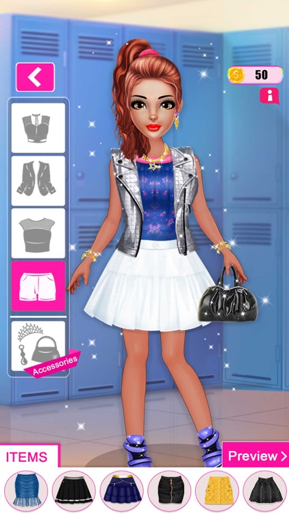 College Girl Dress Up Designer screenshot-4
