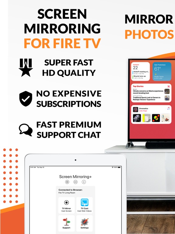 Screen Mirroring+ for Fire TV Screen Mirroring+ for Fire TV