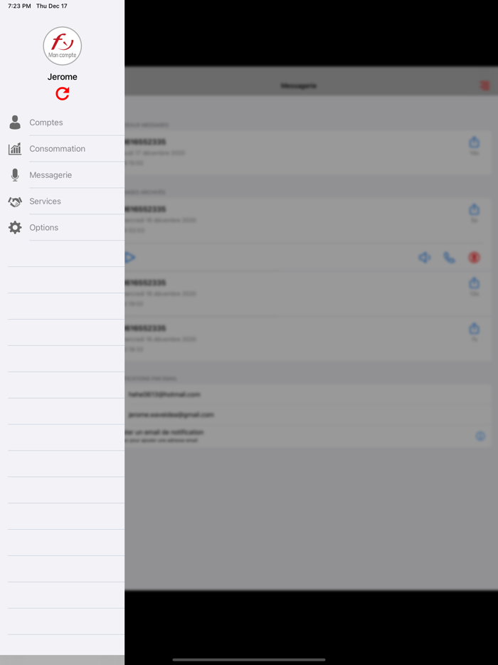 Mon compte Free-Mobile