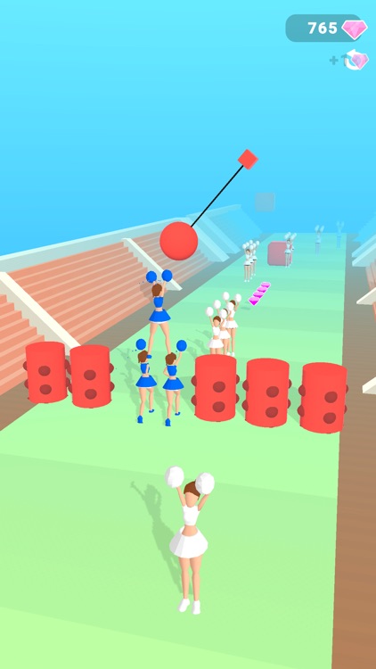 Cheerleader Run 3d