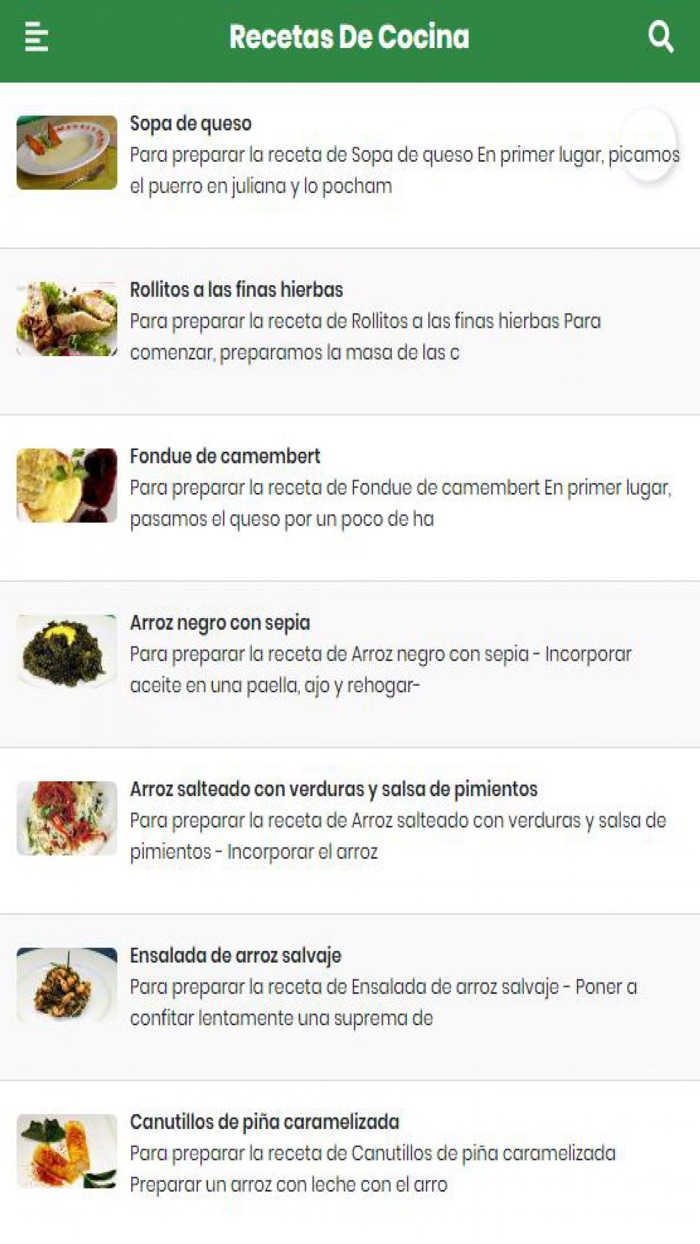 Recetas De Cocina Fáciles