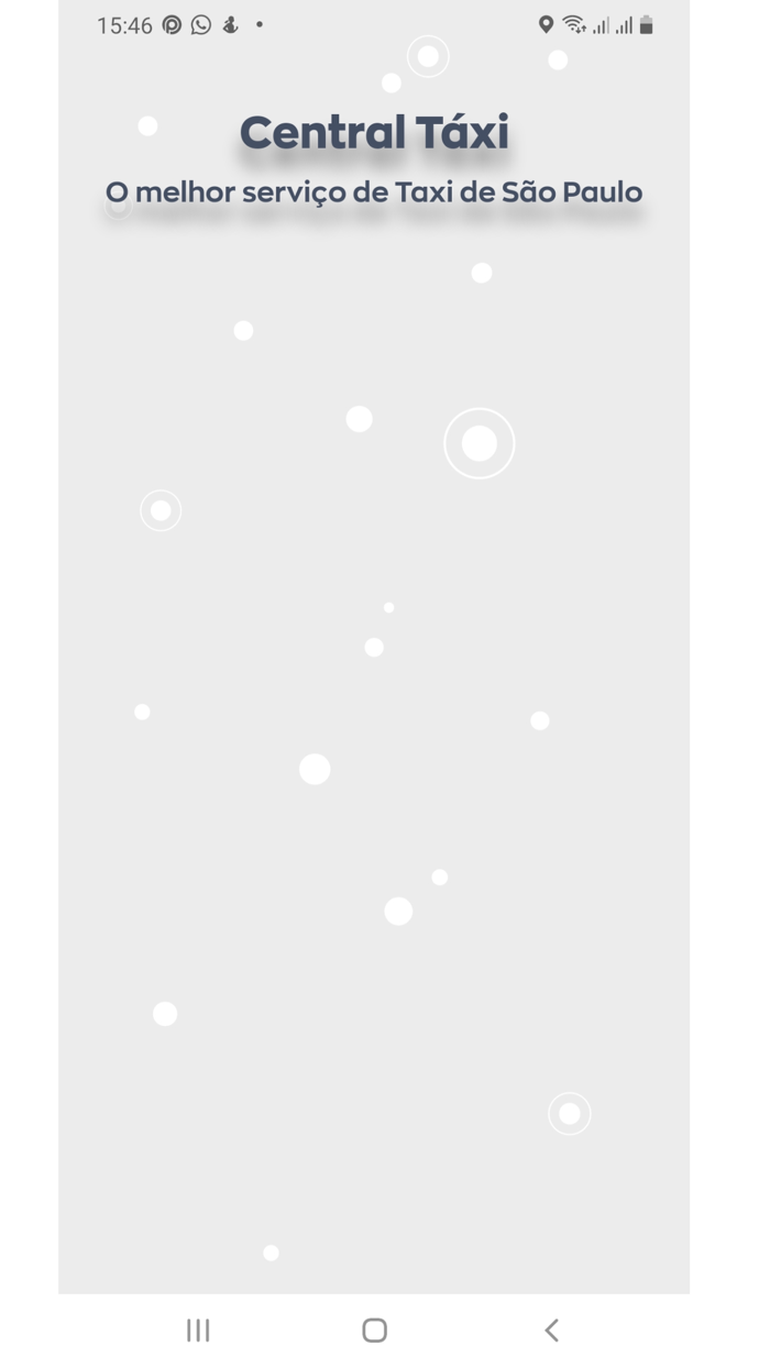 Central Taxi - Passageiro