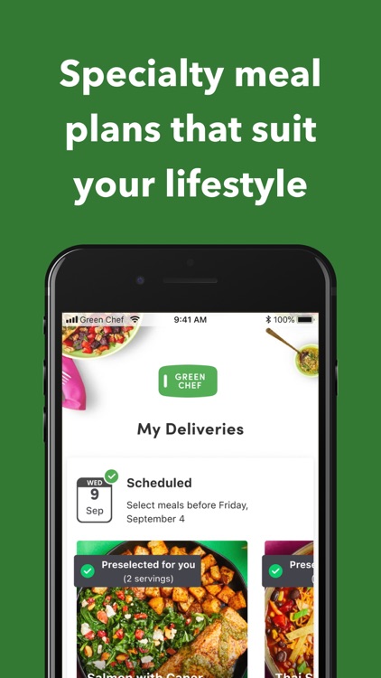 Green Chef: Healthy Meal Kits