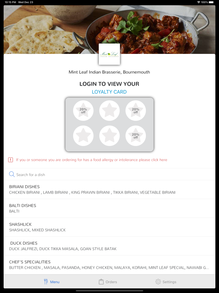 Mint Leaf Indian Brasserie