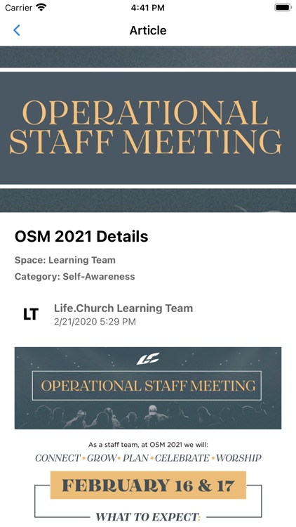 Life Church Staff Portal screenshot-3